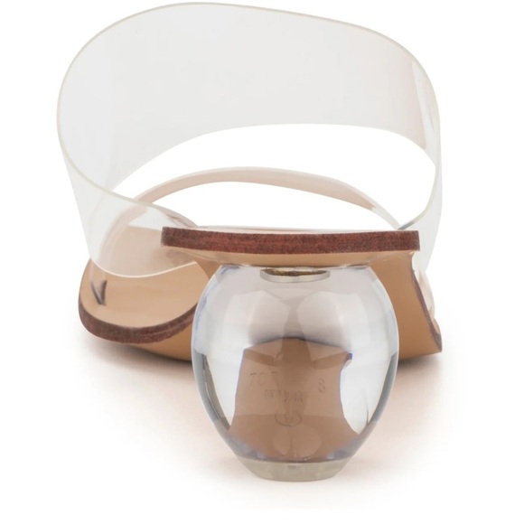 Torgeis SZ 6, crystal ball heel Chantal sandals. - Picture 7 of 13